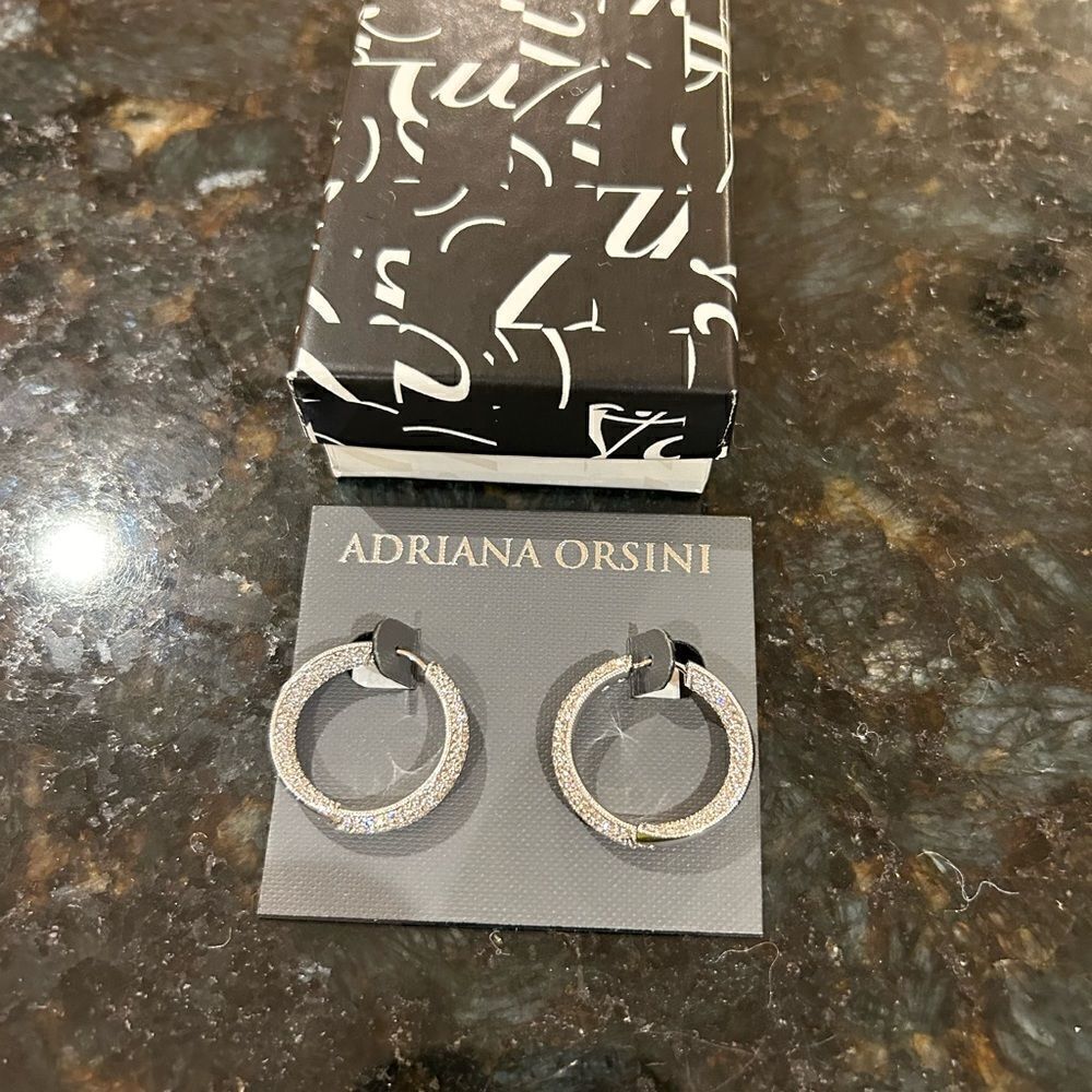 Women’s Adriana Orsini hoop earrings